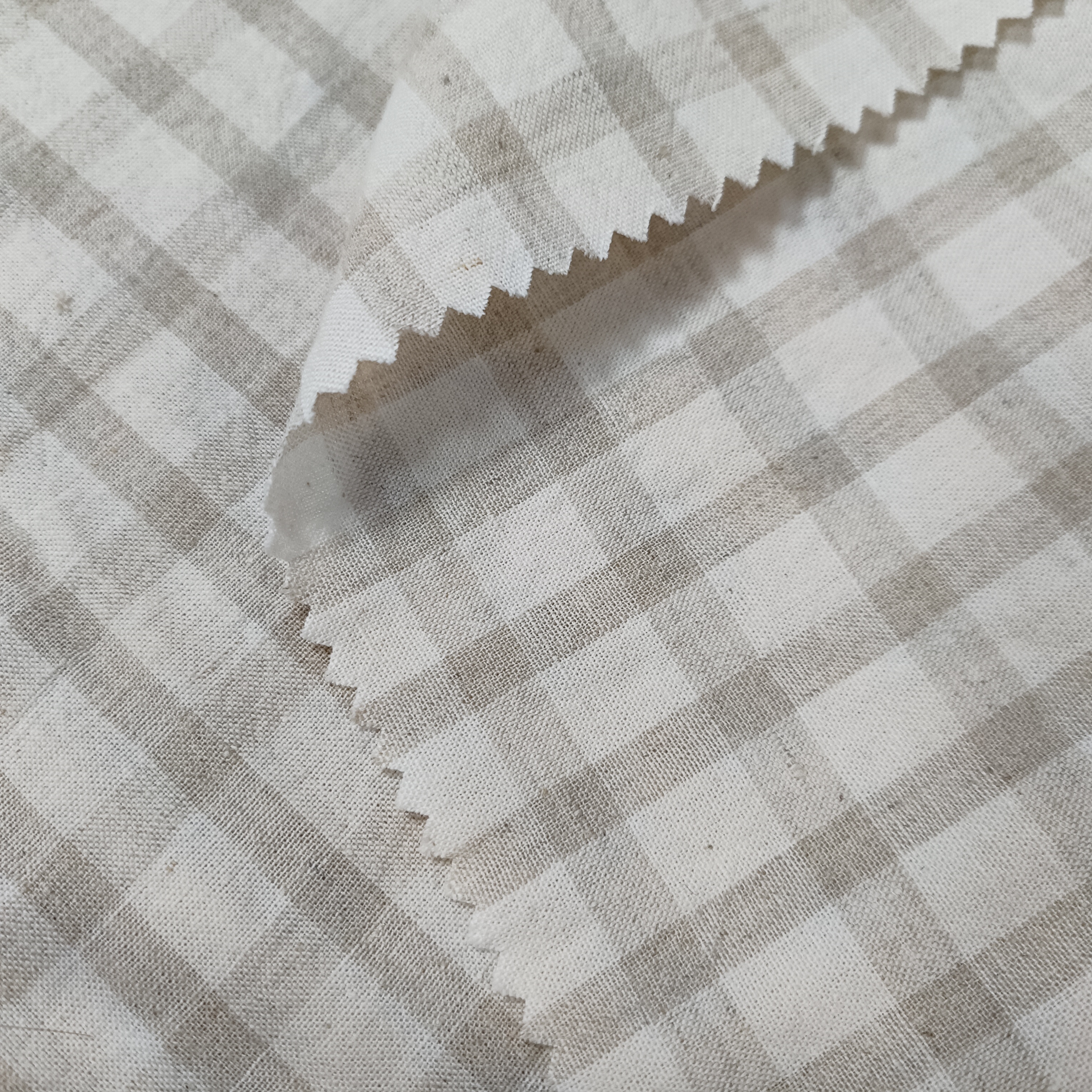 Cotton Linen Woven Fabric